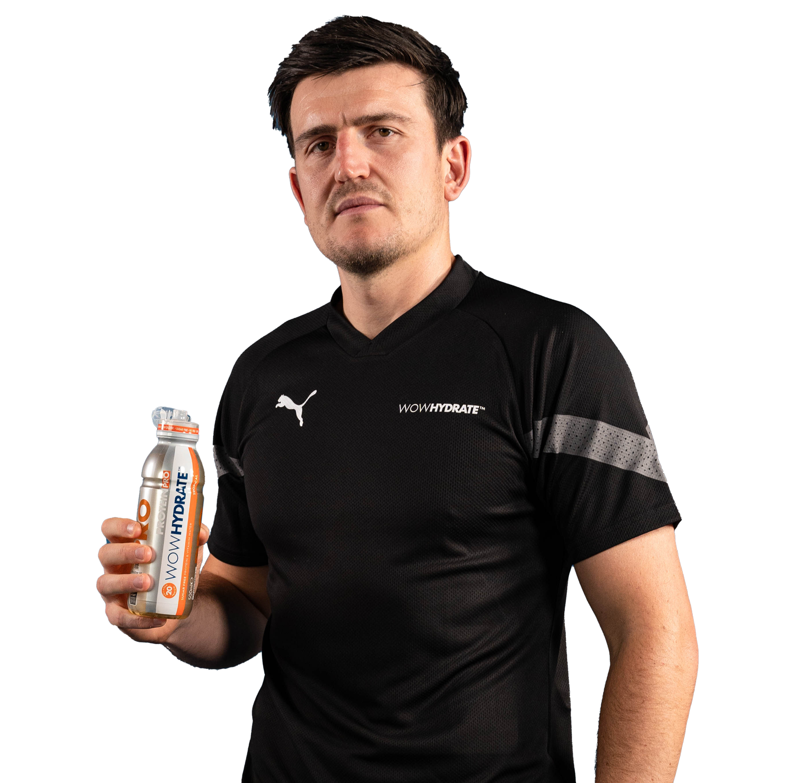 Harry Maguire, Manchester United Footballer and WOWHYDRATE ambassador